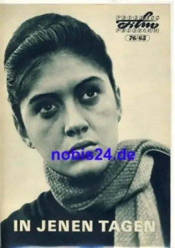 In jenen Tagen - Kubanischer Film 76/65 Progress Programm