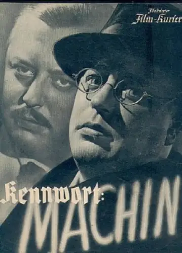 Kennwort Machin Illustrierter Film-Kurier Nr. 3015