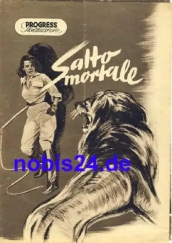Salto mortale, mit Margot Hielscher, Frts von Dongen, Karlhein Böhm 59/54 Progress Filmillustrierte