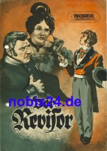 Der Revisor - Sowjetischer Film 26/53 Progress Filmillustrierte