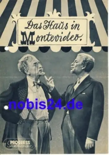 Das Haus in Montevideo mit Curth Goetz 26/54 Progress Filmillustrierte