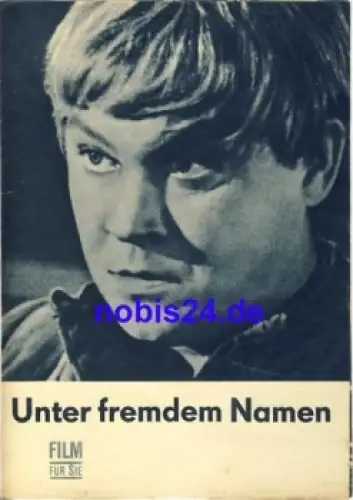 Unter fremdem Namen - Sowjetischer Film 6/67 Film für Sie Programm