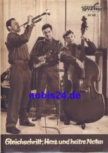 Gleichschritt, Herz und heitre Noten - Ungarischer Film 25/66 Progress Programm