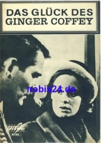 Das Glück des Ginger Coffey (The Luck of Ginger Coffey) mit Robert Shaw, Mary Ure, Liam Redmond 61/66 Progress Programm