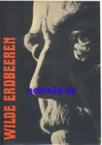 Wilde Erdbeeren - Schwedischer Film 62/66 Progress Programm
