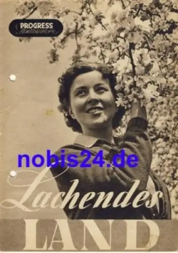 Lachendes Land - Tschechoslowakischer Film 1953 Progress Filmillustrierte