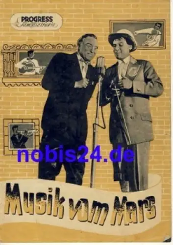 Musik vom Mars - Tschechoslowakischer Film 76/56 Progress Filmillustrierte