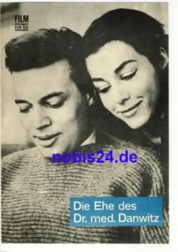 Die Ehe des Dr. Danwitz mit Marianne Koch, Karlhein Böhm 84/67 Film für Sie Programm