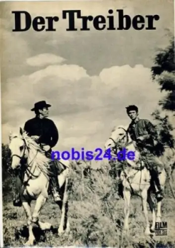 Der Treiber Progress Programm 76/67 Film für Sie mit Eddie Constantine und Raymond Pellegrin