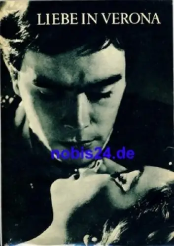 Liebe in Verona mit Geronimo Meynier Rosemarie Dexter Carlos Estrada 71/67 Film für Sie Programm