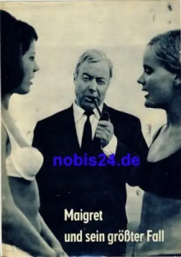 Maigret und sein größter Fall mit Heinz Rühmann Francoise Prevost Eddi Arent 93/67 Film für Sie