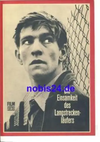 Die Einsamkeit des Langstreckenläufers (the Loneliness of the Distance Runner) Julia Foster - englischer Film 11/69 Film für Sie Programm