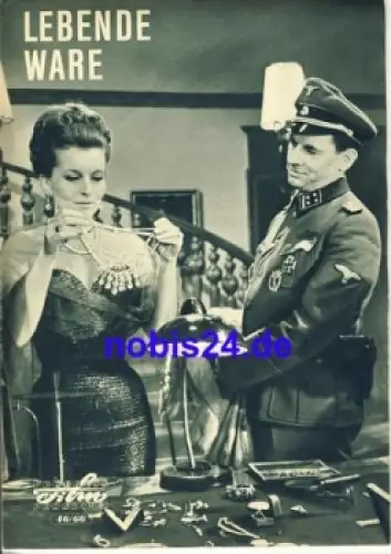 Lebende Ware DEFA-Film mit Hannes Fischer, Wolfram Handel 46/66 Progress Programm