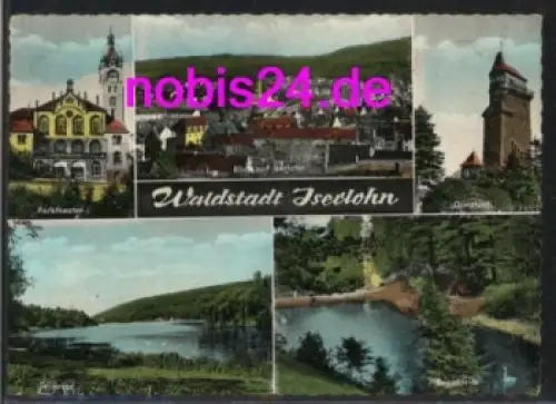 58636 Iserlohn Theater Danzturm o 20.7.1964