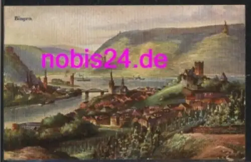 55411 Bingen Künstlerkarte *ca.1930
