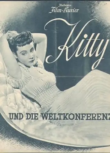 Kitty und die Weltkonferenz Illustrierter Film Kurier Nr. 3002
