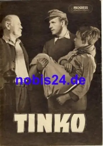 TINKO DEFA-Film mit Josef Sieber, Lisa Wehn, Günther Simon, 22/57 Progress Filmillustrierte