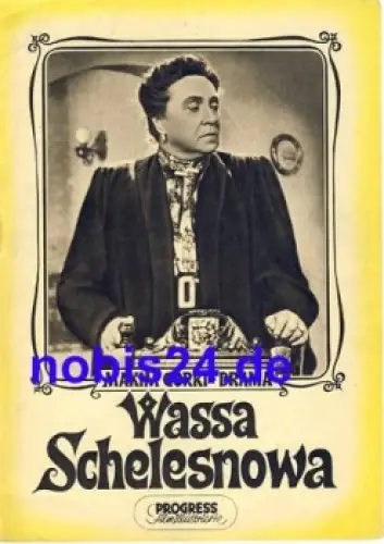 Wassa Schelesnowa - Sowjetischer Film 53/54 Progress Filmillustrierte