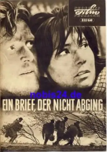 Ein Brief der nicht abging 131/60 Progress Programm
