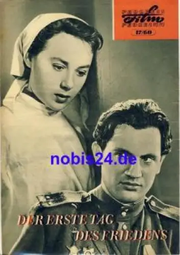Der erste Tag des Friedens - sowjetischer Film 17/60 Progress Programm