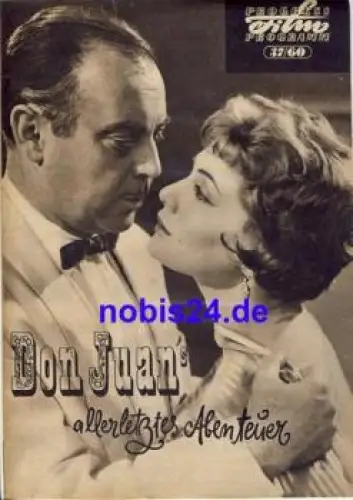 Don Juans letztes Abenteuer 37/60 Progress Programm