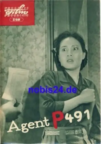 Agent P491 Chinesischer Film 5/60 Progress Programm