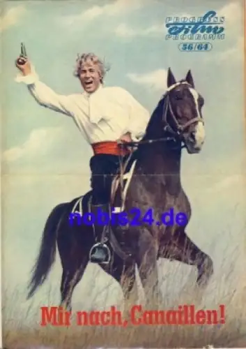 Mir nach, Canaillen  DEFA-Film mit Manfred Krug 56/64 Progress Programm