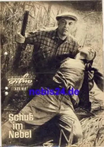 Schuß im Nebel - Sowjetischer Film 121/64 Progress Programm