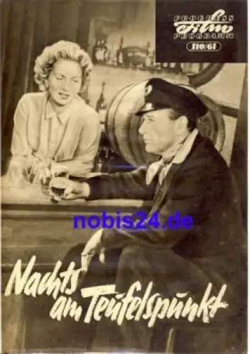 Nachts am Teufelspunkt 110/61 Progress Programm mit Richard Arlen, Greta Gynt