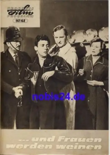 und Frauen werden weinen, mit Ruth Dunning, Max Butterfield 97/61 Progress Programm