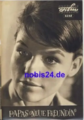 Papas neue Freundin - DEFA Film mit Angelica Domröse 63/61 Progress Programm