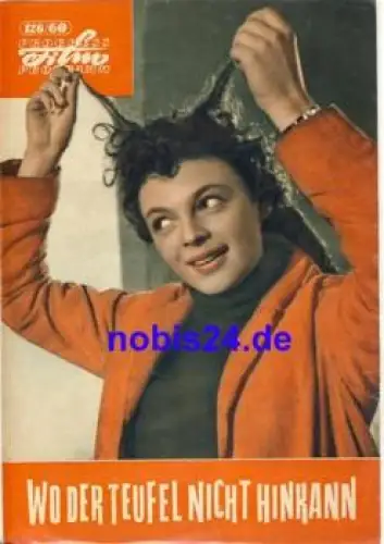 Wo der Teufel nicht hinkann - Tschechoslowakischer Film 126/60 Progress Programm