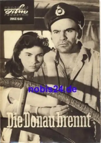 Die Donau brennt - Rumänischer Film 108/60 Progress Programm