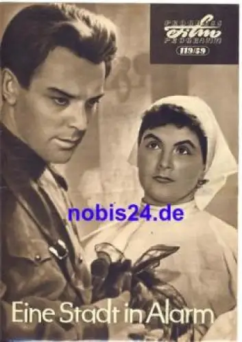 Eine Stadt in Alarm - Sowjetischer Film 119/59 Progress Programm