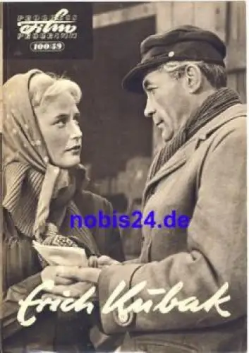 Erich Kubak DEFA-Film mit Raimund Schelcher Hega Göring 100/59 Progress Programm