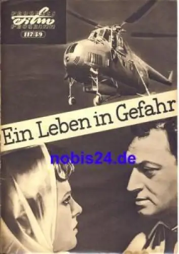 Ein Leben in Gefahr 117/59 Progress Programm