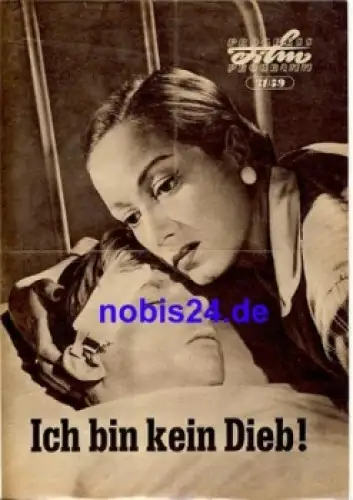 Ich bin kein Dieb italienischer Film mit Eduardo De Filippo, Georges Poujouly 31/59 Progress Programm