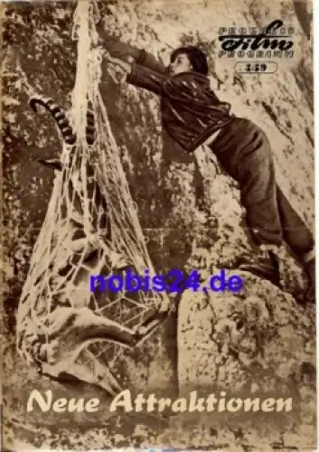 Neue Attraktionen - Sowjetischer Zirkus-Film 3/59 Progress Programm