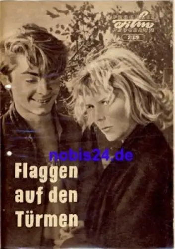 Flaggen auf den Türmen - Sowjetischer Film 7/59 Progress Programm