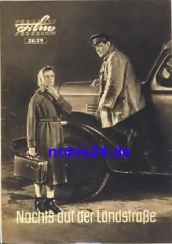 Nachts auf der Landstrasse - sowjetischer Film 56/59 Progress Programm