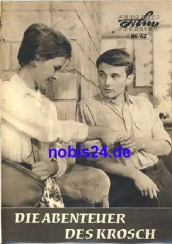 Die Abenteuer des Krosch - Sowjetischer Film 86/62 Progress Programm
