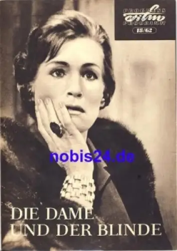 Die Dame und der Blinde - Fernsehfunk DFF 18/62 Progress Programm