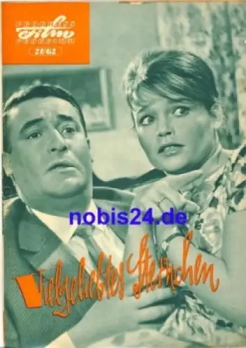 Vielgeliebtes Sternchen - DEFA-Film mit Angelica Domröse 21/62 Progress Programm