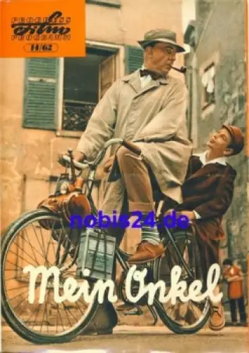 Mein Onkel mit Jean-Pierre Zola Adrienne Servantie Alain Becourt 14/62 Progress Programm