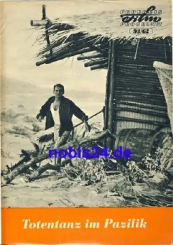Totentanz im Pazifik - Tschechoslowakischer Film 93/62 Progress Programm
