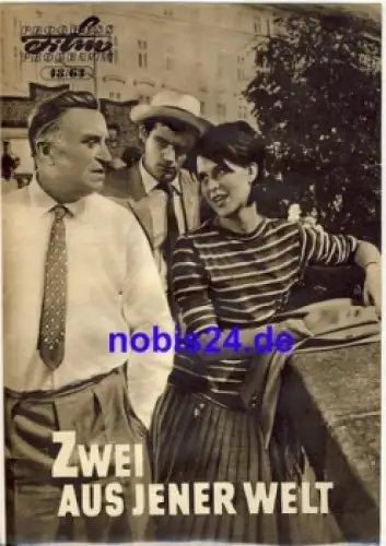 Zwei aus jener Welt - Tschechoslowakischer Film 48/63 Progress Programm