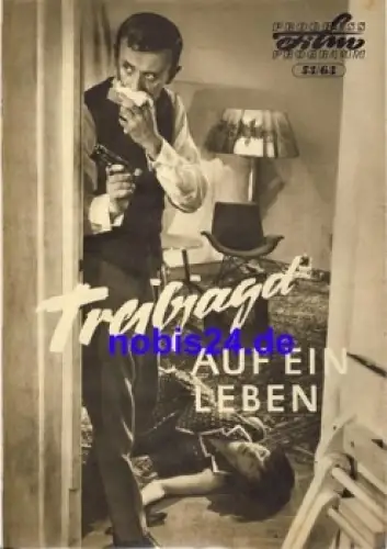 Treibjagd auf ein Leben, mit Horst Frank, Ingrid Andree 53/63 Progress Programm