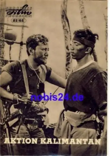 Aktion Kalimantan Tschechoslowakischer Indonesischer Film 83/63 Progress Programm
