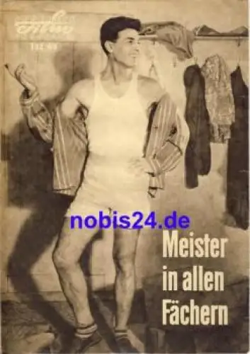 Meister in allen Fächern - bulgarischer Film 132/63 Progress Programm