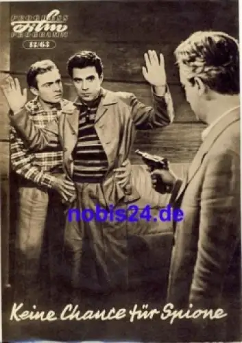 Keine Chance für Spione - Bulgarischer Film 13/63 Progress Programm